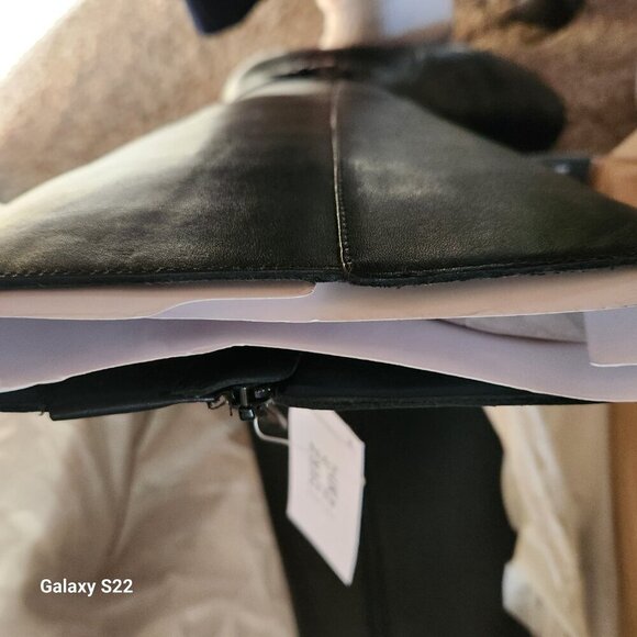 Naturalizer "Rena" Black Leather Riding boots. NIB. Size 6.5 Wide. - Picture 11 of 14